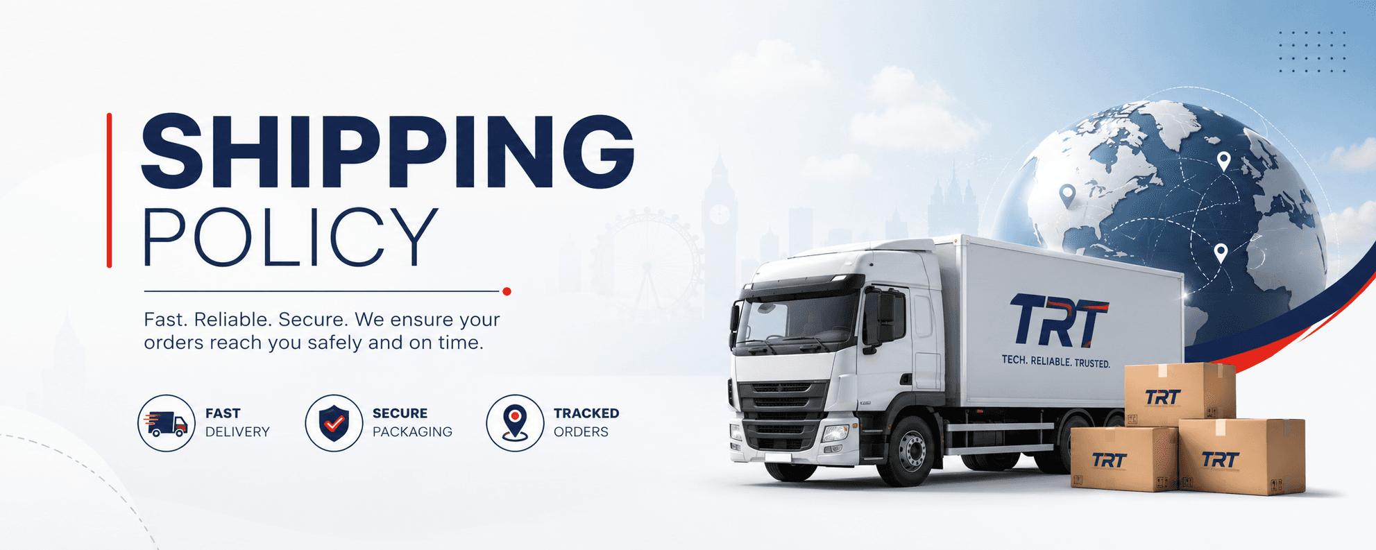 TRT Shipping Policy Banner